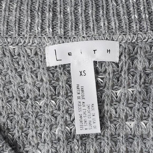 2/$30 Leith Grey Castlerock Long Sleeve Sweater Size XS | Cozy & Chic - Picture 3 of 6